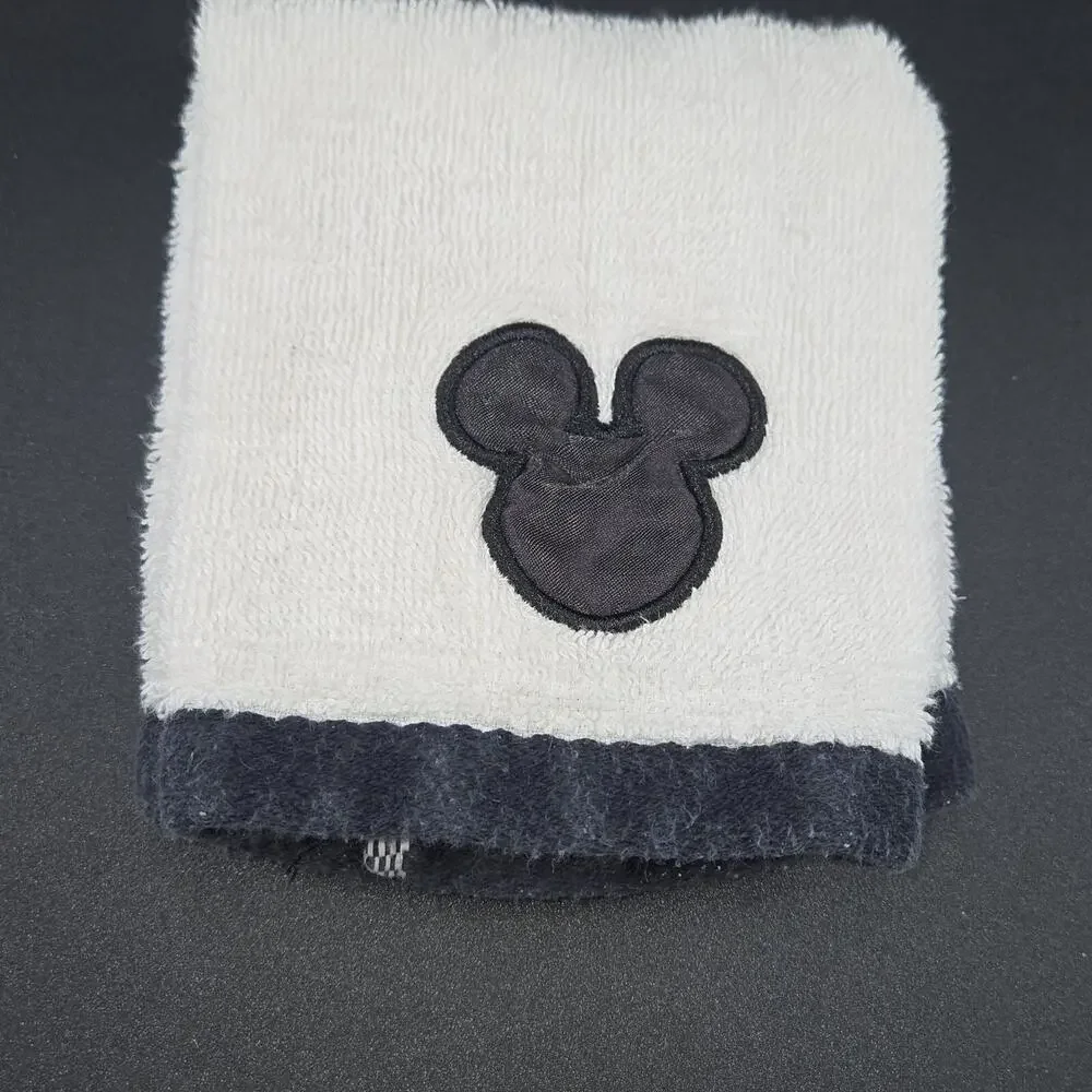 12 Disney Mickey Mouse Wash Clothes Red White Black Salmon